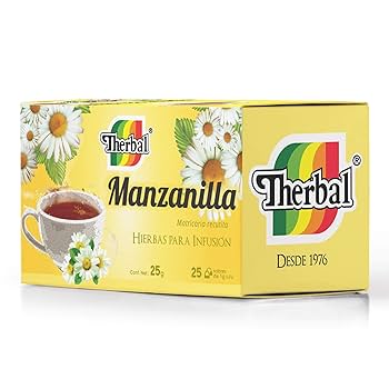 Therbal Manzanilla 25 bolsas de 1 g c/u